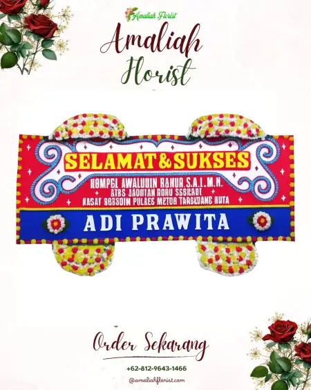 Papan Bunga Ucapan Selamat Pundungan
